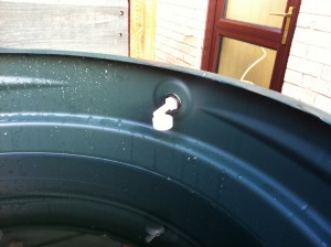 Water Butt Float Sensor Install 4