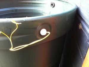 Water Butt Float Sensor Install 6