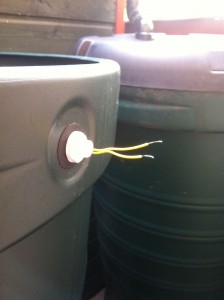 Water Butt Float Sensor Install 8