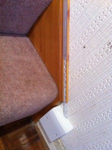 LED Strip Installed In Aluminium Channelling